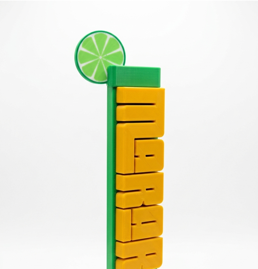 Margarita tap lime slice detail